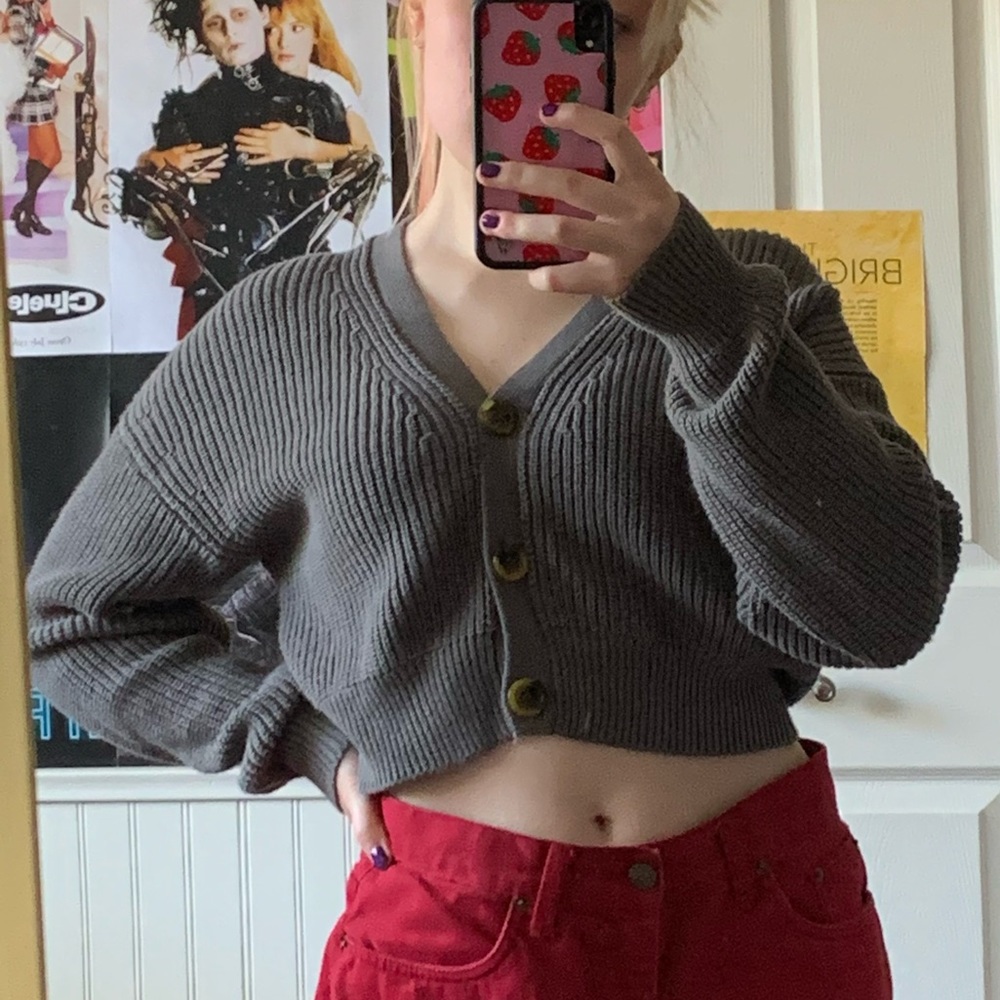 Urban Outfitters Cropped Cadigan